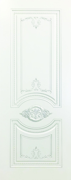 "Моцарт" ДГ Эмаль RAL 9010 + серебро (Космос)